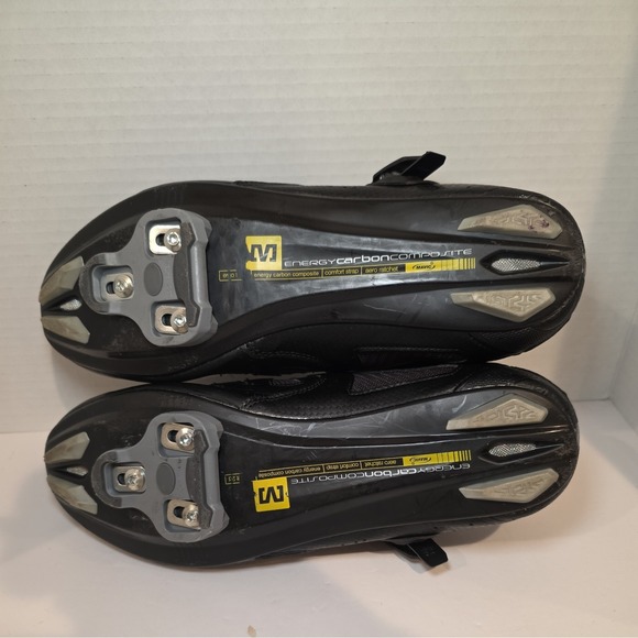 MAVIC Cycling Road Shoes Bike Cycling Men's Size 10 Areo Ratchet Comfort Strap - Picture 7 of 7